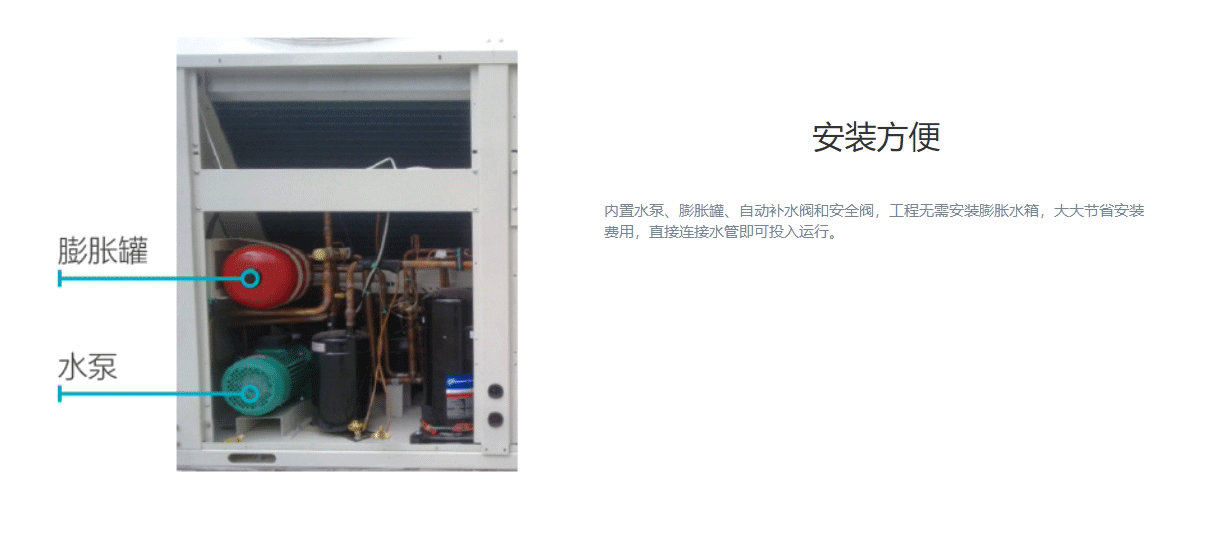 HU系列斜上出風戶式風冷冷(熱)水空調(diào)機組