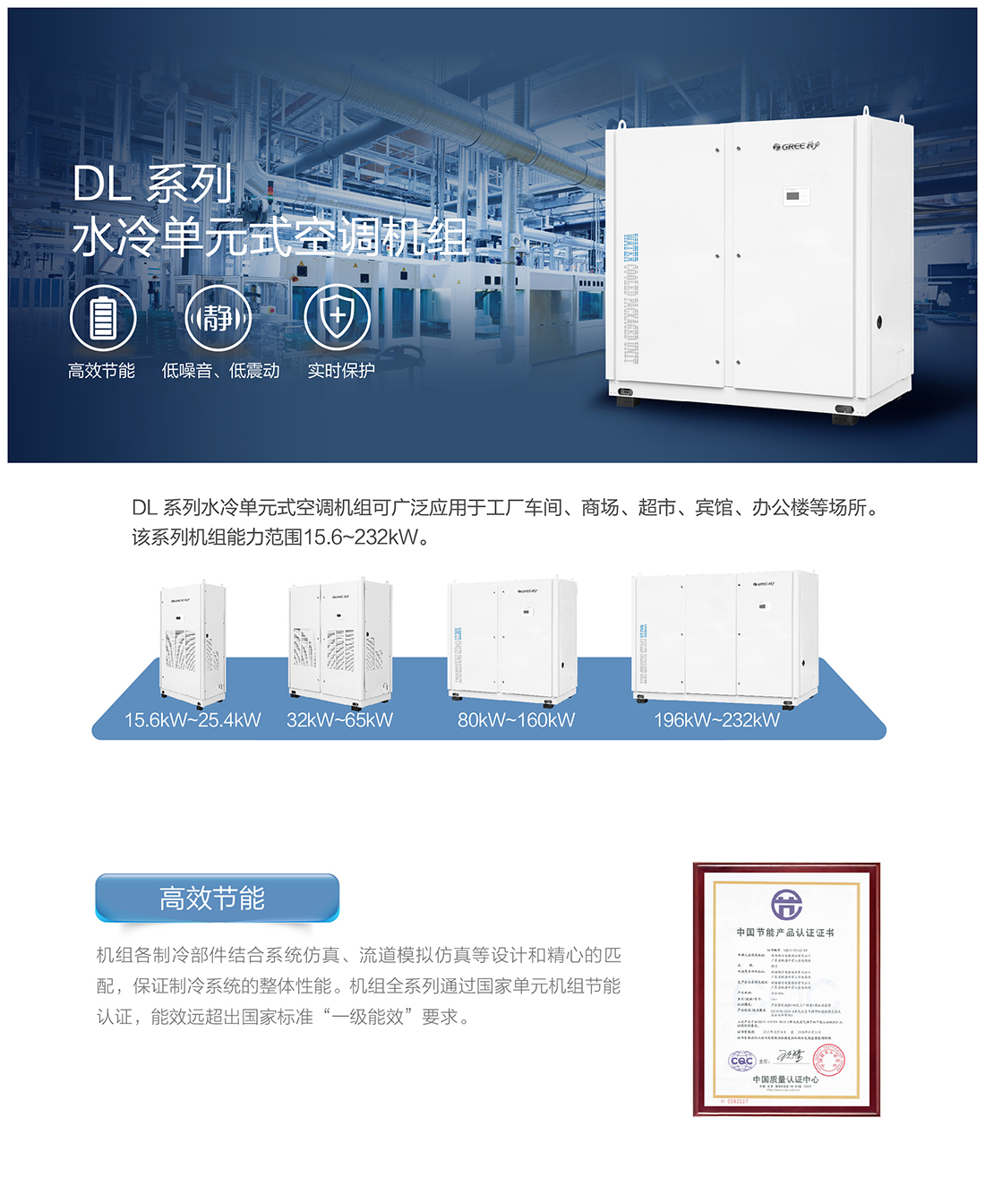 DL系列水冷單元式空調機組